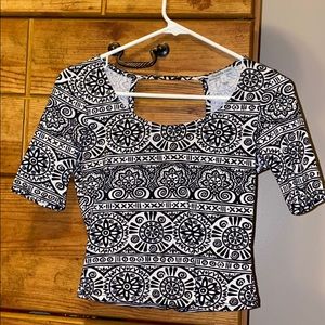 Cool and Crazy crop top